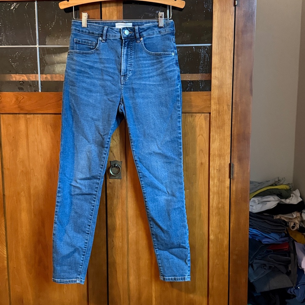 Everlane Women's High Rise Jeans - Blue